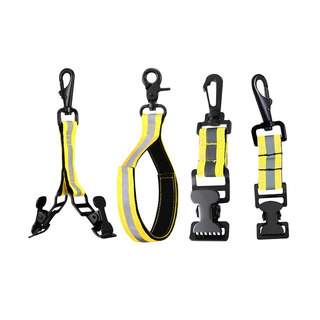 Firefighter Glove Strap Fireman Turnout Gear Tool Firefighting Glove Strap