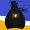 Naruto Hooded Sweater Men and Women Spring and Autumn Japanese Anime with Soil Print Teen Student Loose Coat