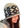 Knit Head Wrap Thicken Pullover Beanies Hat for Climbing Skiing Sports Headwear Elastic Headwear