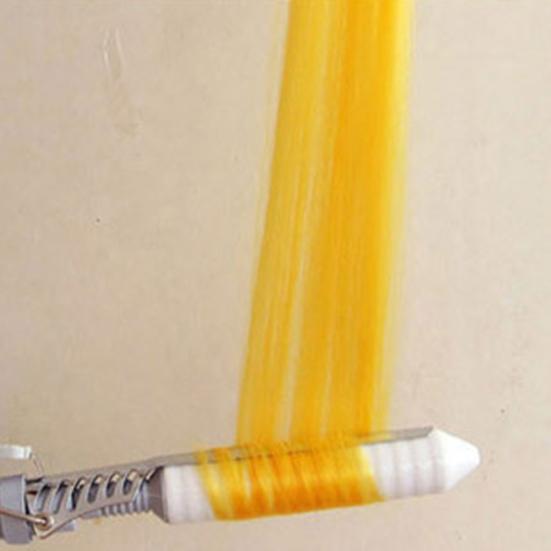 55cm Ombre Hairpieces For Women Multicolor False Hair Synthetic Hair Extensions