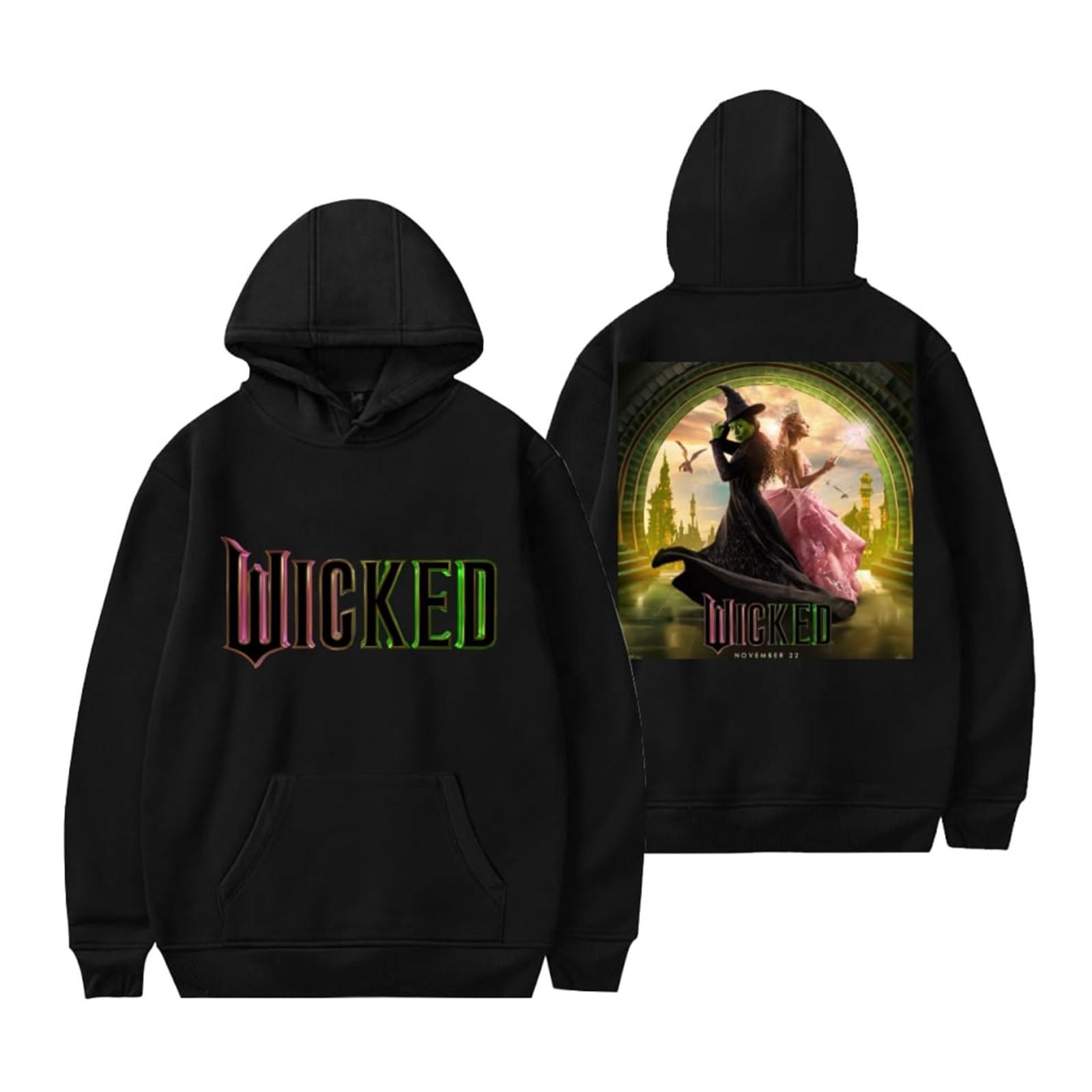 

Женская модная повседневная универсальная повседневная толстовка с капюшоном, повседневная толстовка с длинными рукавами и нашивками сверху L чёрный