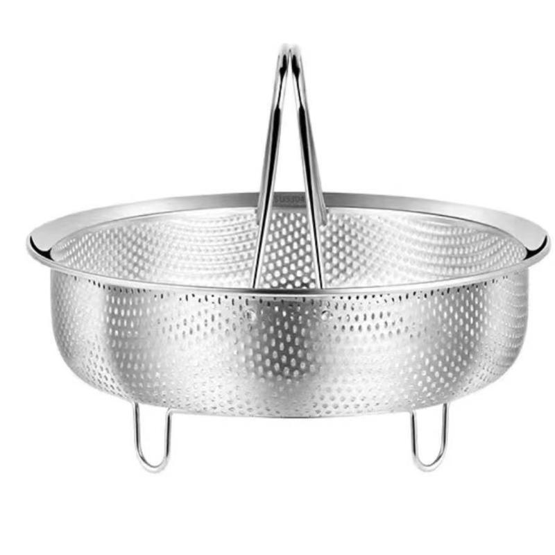 Stapelbarer 304 Rostfreier Stahl Lebensmittel-Dämpfer Ungiftige Materialien Platzsparender Entwurf Dämpfwerkzeug Für Hobbyköche