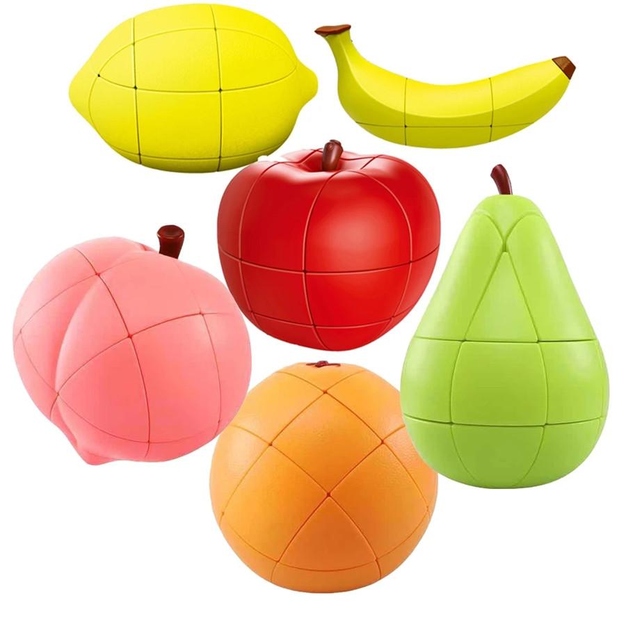 FanXin Fruits Strange Shape 3x3 Cube Speed Puzzle Magic Cube Fun Cubo Magico Toys Birthday Christmas Gifts For Children