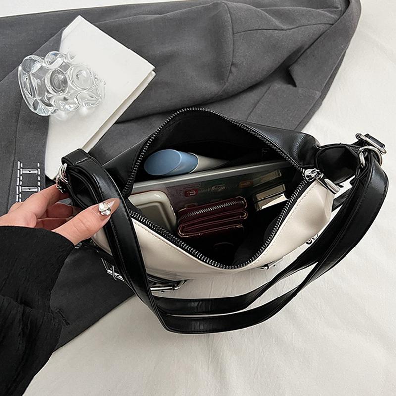 Geantă de umăr de înaltă calitate, din piele PU, de înaltă calitate, pentru femei