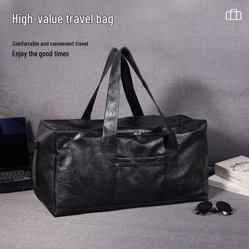 PU Leather Business Travel Duffel Bag