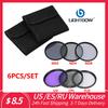 Lightdow UV+CPL+FLD+ND2 ND4 ND8 Lens Filter Sets 49/52/55/58/62/67/72/77/82mm for Cannon Nikon Sony Camera Lens Waterproof