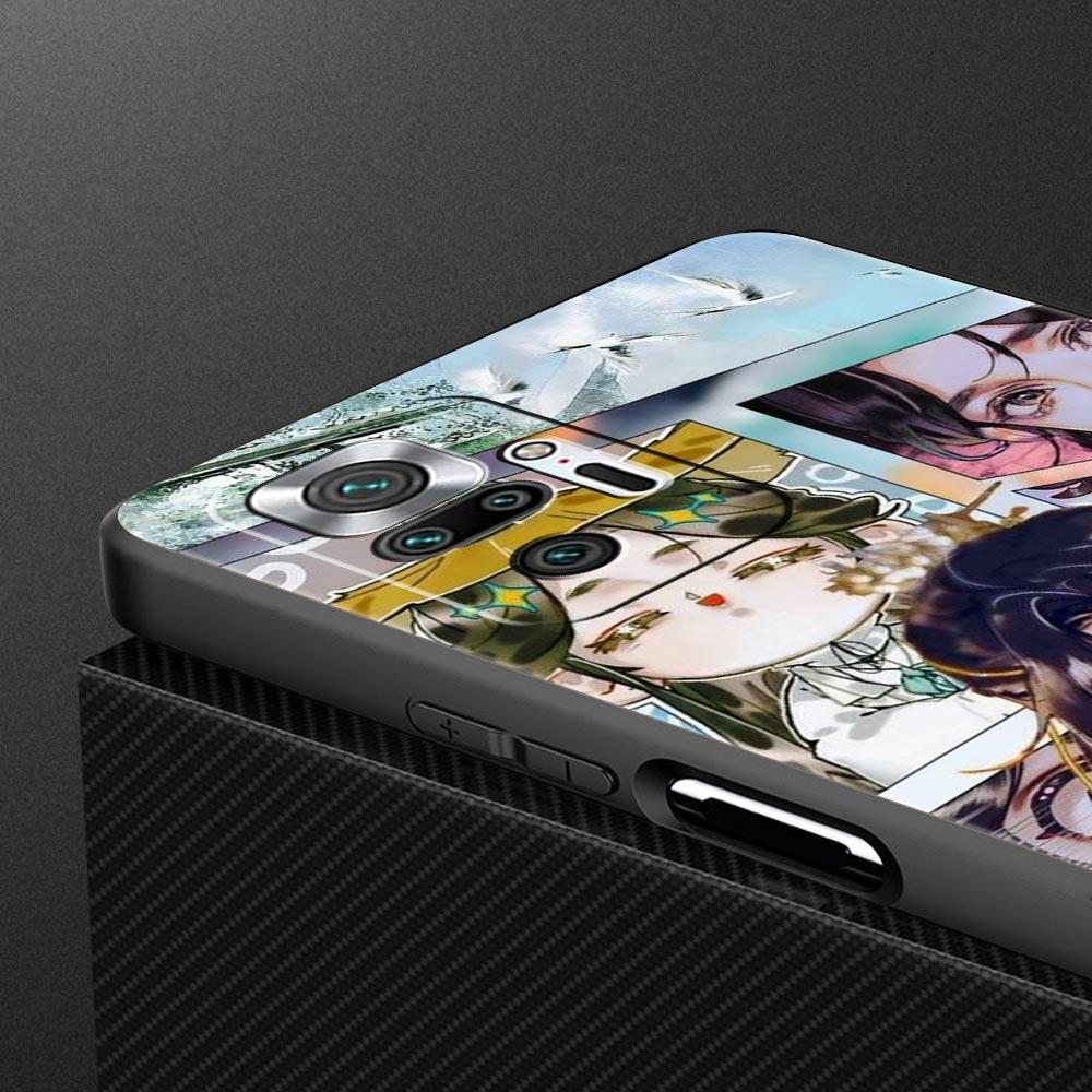 Heaven Official's Blessing Style For Xiaomi Redmi Note 12 5G Phone Case 10C 10 11 9 8 Pro Plus 9S 7 8T 9T 9A 8A 9C K50 K40 Cover