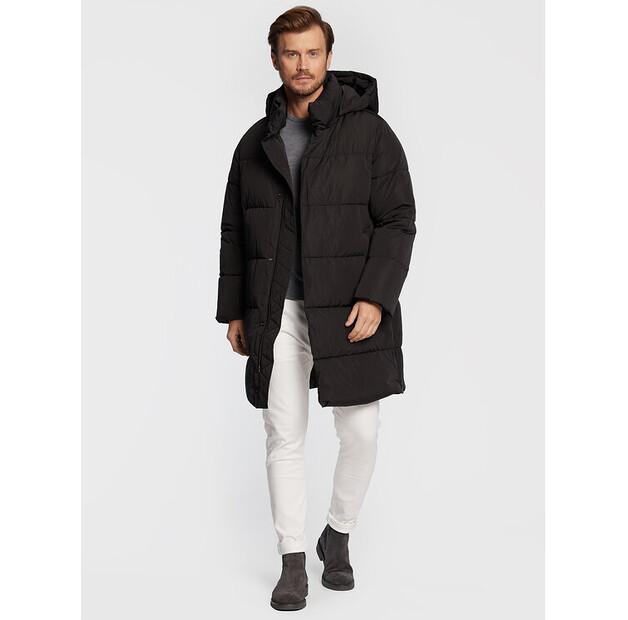 Зимняя куртка Trussardi Memory 52S00742, черная, стандартный крой