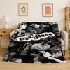 Kpop Bang Chan Stray Kids Coperta in Flanella Morbida Calda per Camera da Letto Soggiorno Letto Viaggio Campeggio Picnic Regalo