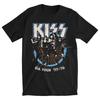 KISS Band Bedrucktes T-Shirt Herren Sommer Locker und Bequem Partner Kurzarm Mode Trend T-Shirt Amerikanische Herrenbekleidung