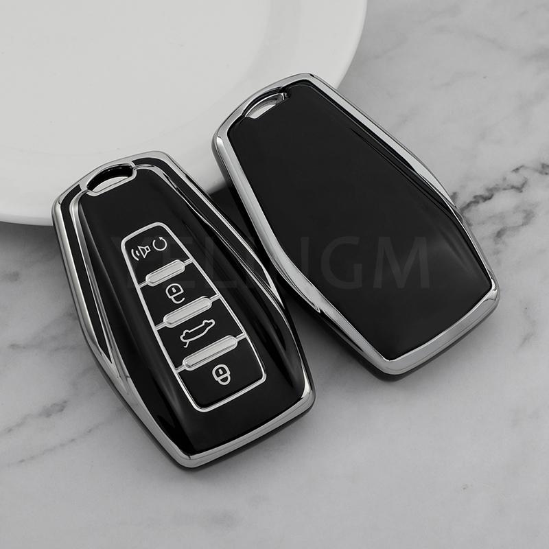 

Чехол для автомобильного ключа Geely Key Fob Cover Multicolor для Geely Coolray 2024 X6 Emgrand Global Hawk GX7 Accessories Full Signal