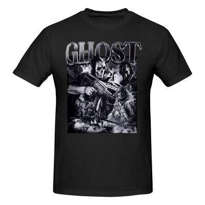 Vintage Koszulka Simon Ghost Riley, Lata 90. Podróbka Modern Warfare Unisex Prezent z długim lub krótkim rękawem