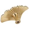 Furniture Handle Nordic Chinese Modern Ginkgo Brass Simple Leaf Pulls for Cabinets Drawers Doors Dressing Table