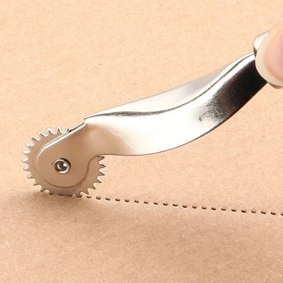 Leather Scribing Wheel Tracing Wheel Sewing Tool Needle Point Tracing Wooden Handle Scribing Wheel Set
