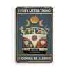 Retro Metal Wall Art Tin Sign Plaque for Living Room Home Decor 20x30cm