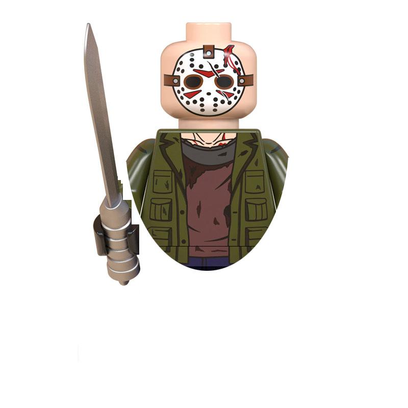 Factory Outlet!!! Building Block Toys Bricks Horror Halloween Ghost Skeleton Ghostbusters Stay Puft Alien Joker Gift For Kids