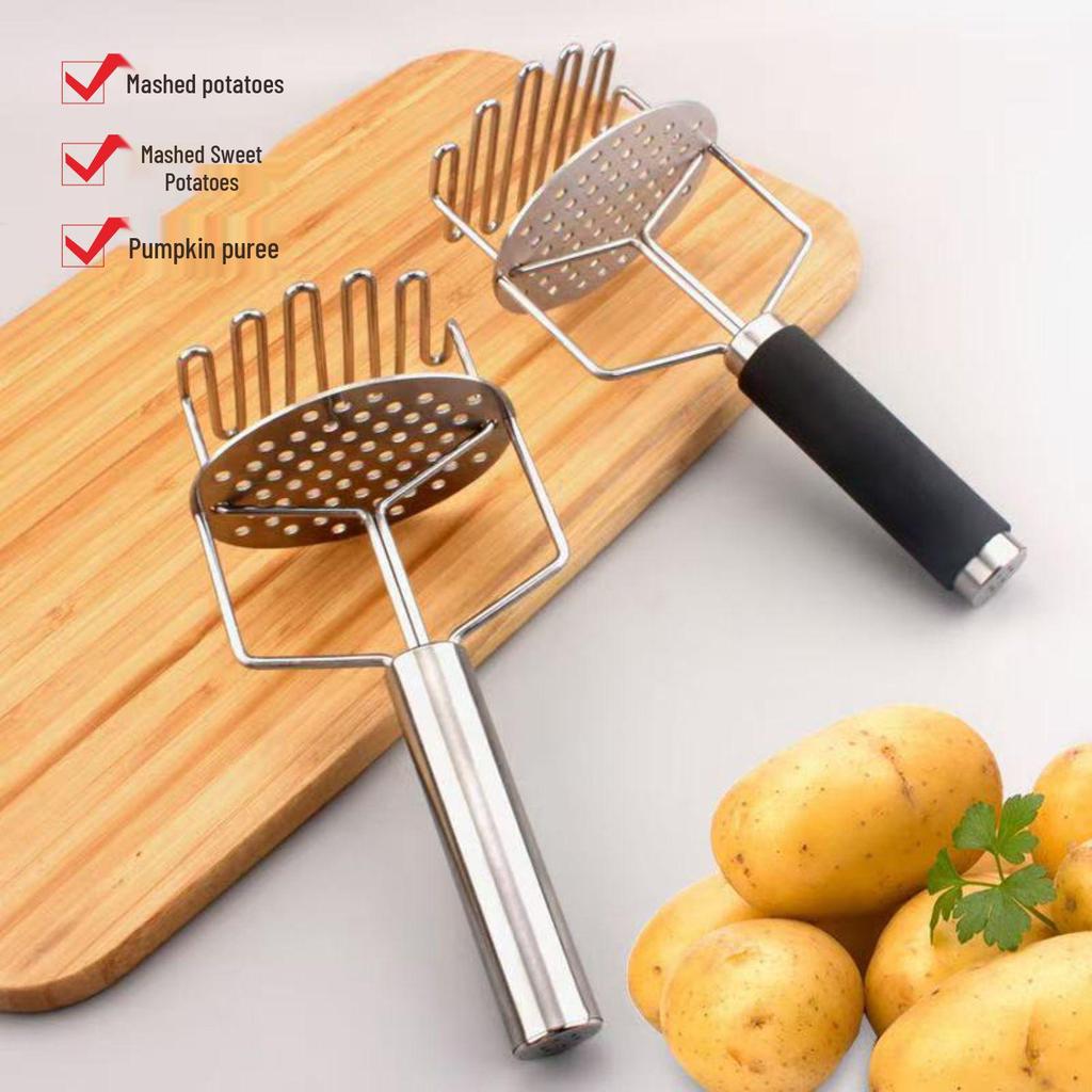 Stainless Steel Manual Potato and Garlic Masher Tool