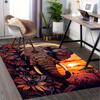 1pc. Ethnic Elephant Mandala Rug Home Decorative Carpet Office Chair Cover Outdoor Mat Gift for Living Room Bedroom Yoga Studio