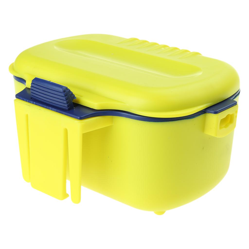 Fishing Worm Baits Box Fishing Live Lures Baits Storage Case with Compartment Fishing Bug Box Tackle Box for Live Baits