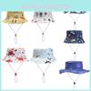 Kids' Sun-blocking Fisherman's Hat With Adorable Cartoon Print, Suitable For All Seasons, By Yuhua