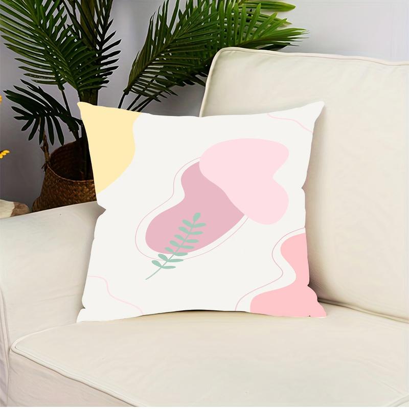 Minimalist Geometric Print Home Decor Pillowcase Bedroom Living Room Sofa Decoration Polyester Cushion Cover With Zipper