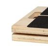 Folding Balancing Fitness Pedal Portable Wooden Slant Board  Strength Training
