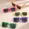 5 Pairs of Colorful Cute and Cool Fashion Glasses for Men and Women - Suitable for Parties, Pranks and Gatherings