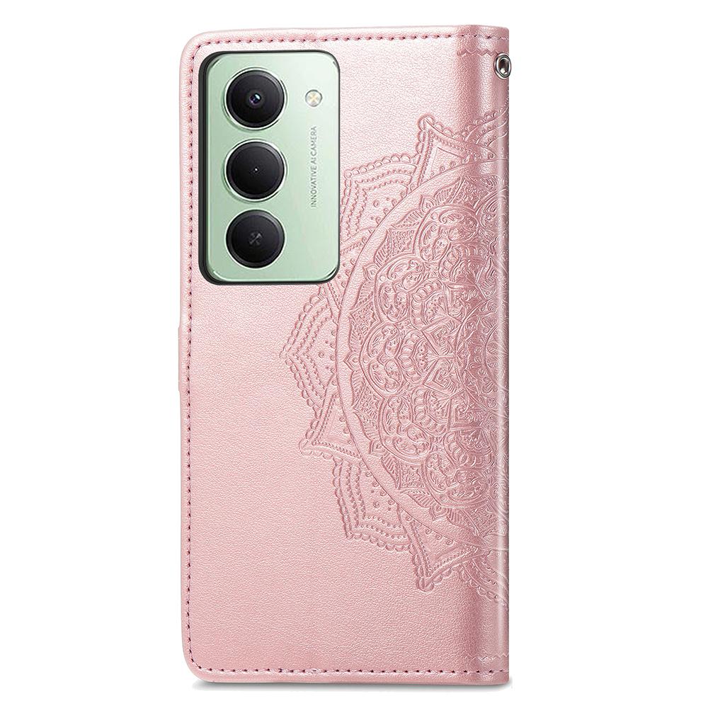 For Xiaomi Redmi 15 5G (Global) (169mm) Case Wallet Mandala Flower Leather Phone Cover Stand View