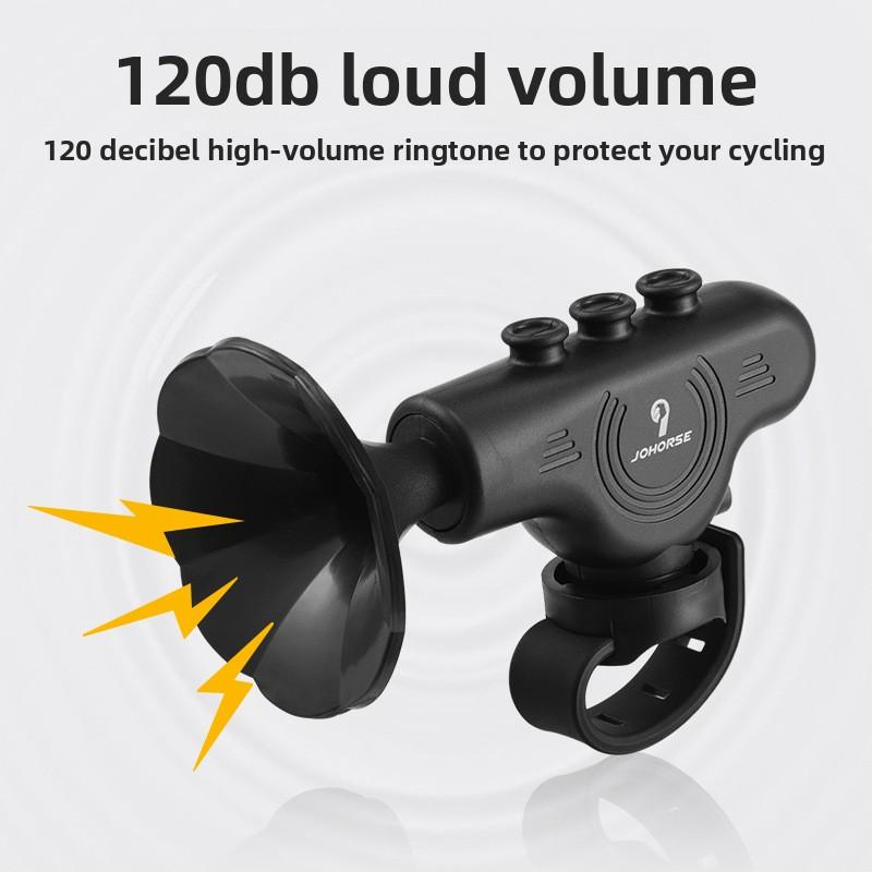 Bicycle Adjustment, Electric Horn, Super Loud Horn, Electric Vehicle, Motorcycle Charging, Electric Bell, Riding Accessories, Waterproof.