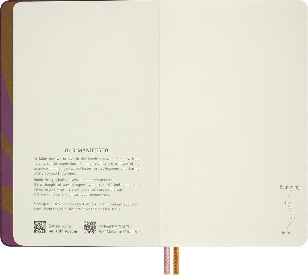 Moleskine x Alice in Wonderland Queen of Hearts Large Size x Burgundy LEAL02QP062 Notebook, (13cm 21cm), Plain,