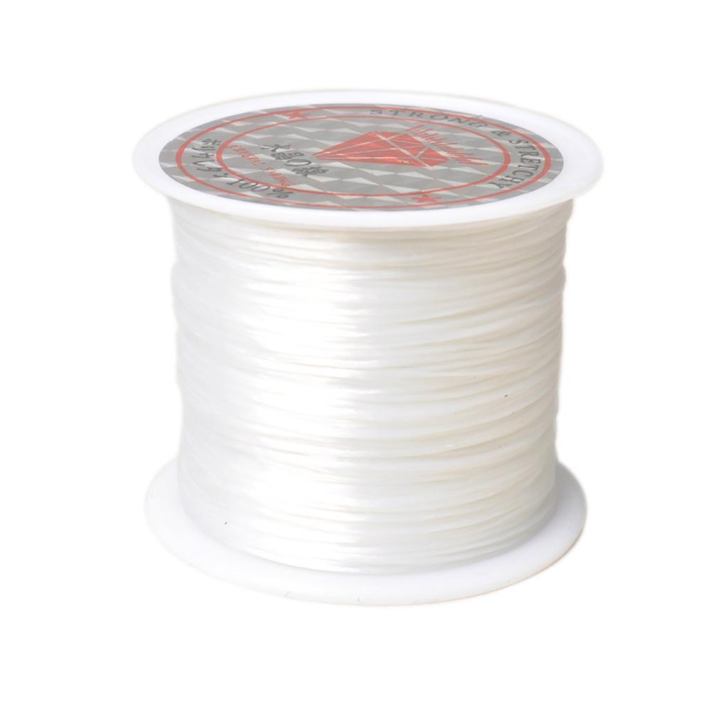 10/40m Black White Stretch Elastic Cord Elastic Thread For Beading Cord String Thread Diy Bracelets Necklace Jewelry Making