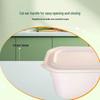 Eco-Friendly 1250ML Rectangular Biodegradable Corn Starch Food Containers
