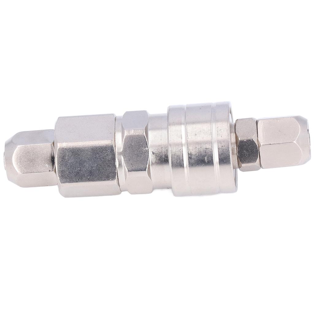 Air Coupler Nickel Plated Stainless Steel Self Locking Quick Connect Pneumatic Hose Fittings(8mm