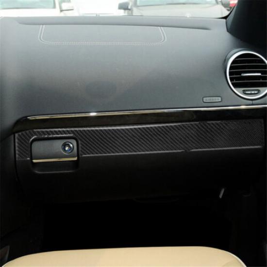 Carbon Fiber Interior Passenger Dashboard Cover Trim For Mercedes M-Class W164