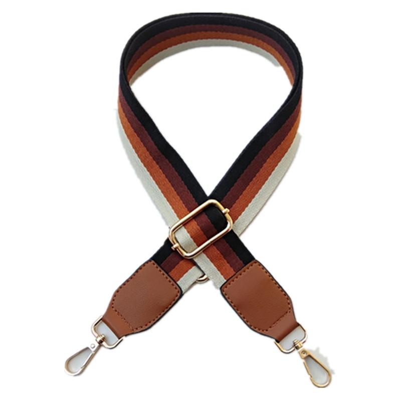 Colored Stripe Shoulder Strap Replacement for Women's Bags