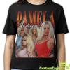 CAMISETA DE PAMELA ANDERSON, Camiseta Vintage de Pamela Anderson, Merchandising Retro Bootleg de Pamela Denise Anderson, Camiseta de Homenaje Rap de Pamela Anderson Regalo para Fans
