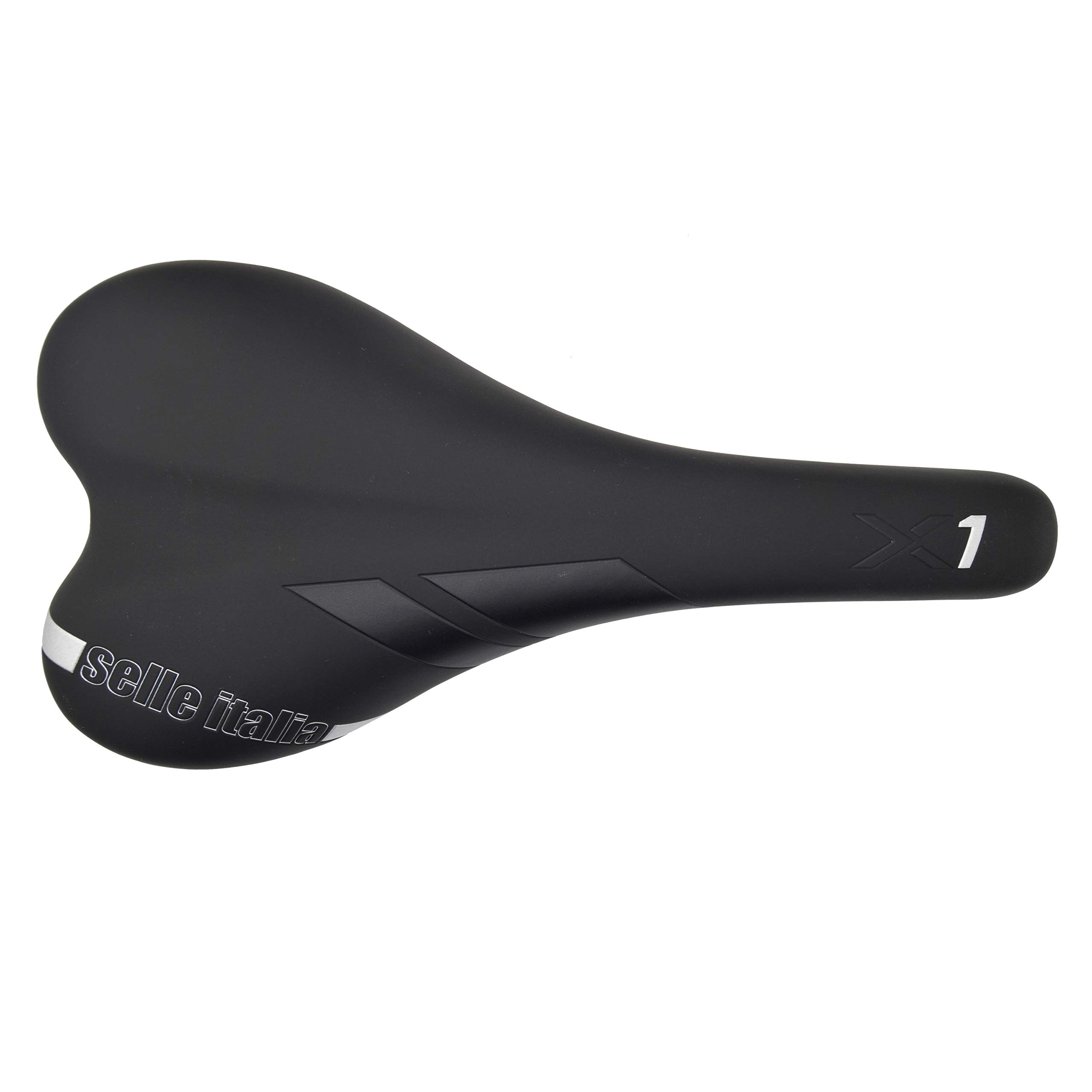 

Велосипедное седло Selle Italia Uni X1, одноразмерное, черное, чёрный