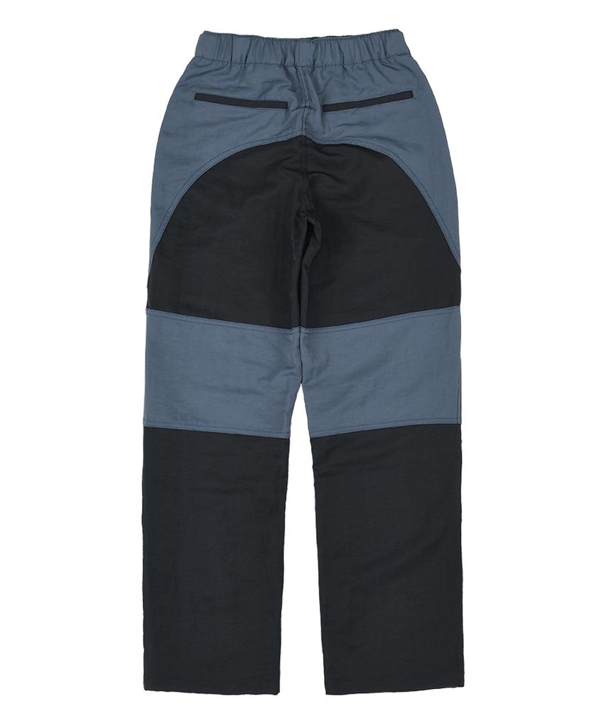 Ialeseuko Detach Double Knee Nylon Pants_Navy