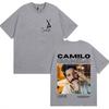 Rapper Camilo Tour Album Graphic Cover TShirt Men Clothing Pop Music Cotton TShirts ONeck Short Sleeve Top Summer Streetwear