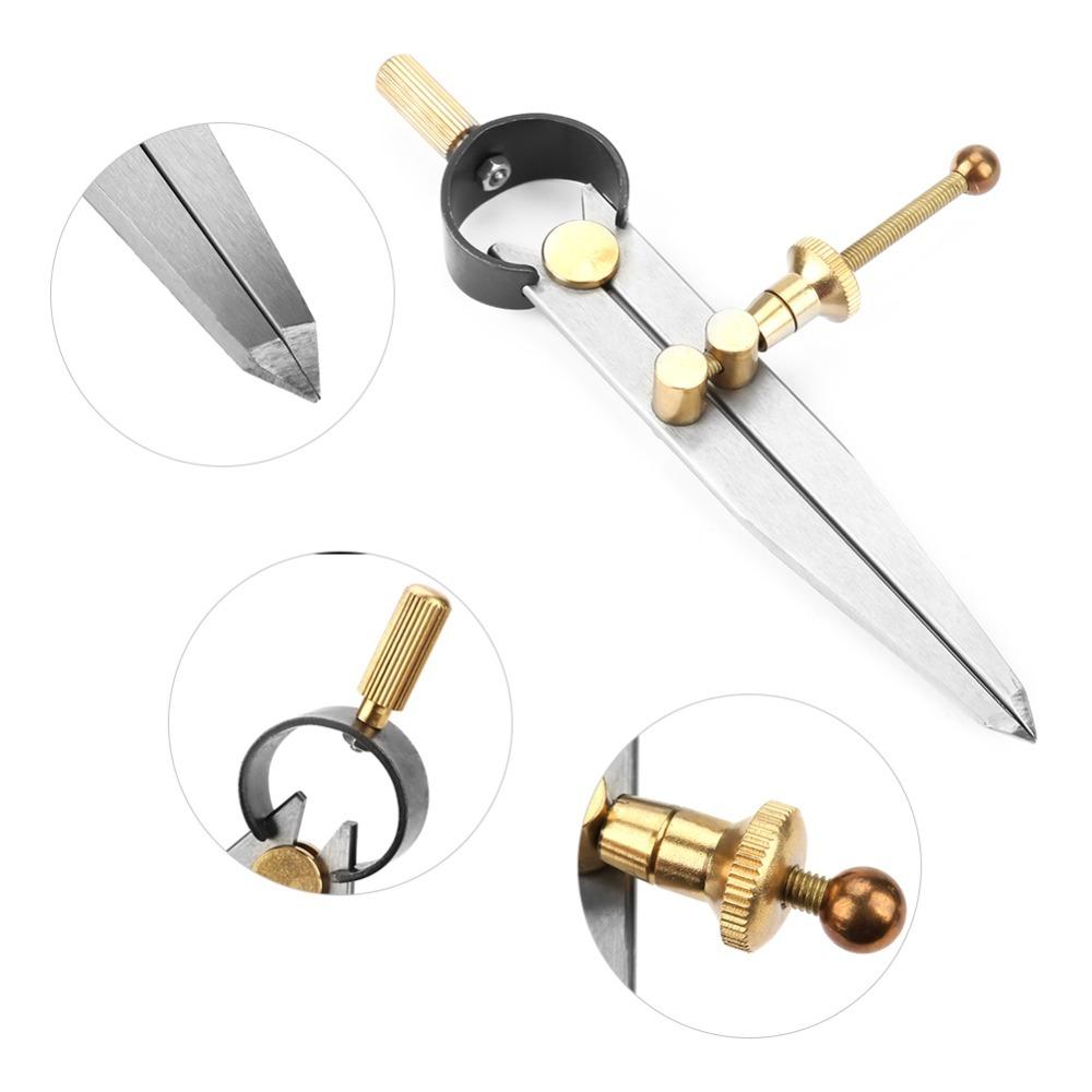 100mm Spring Divider Caliper Carbon Steel Drawing Tools Professional DIY Sewing Tools Metalworking
