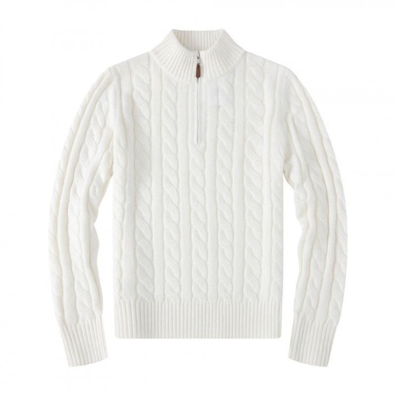 Herren Langarm-Poloshirts und Pullover für Herbst und Winter sind warm und bequem. Casual und trendige Pool-Shirts mit halbem Reißverschluss und Stehkragen