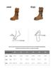 Women's Thick Sole Retro Western Ankle Boots - 2025 Autumn/Winter Fashion Tassel Cowboy Martin Boots