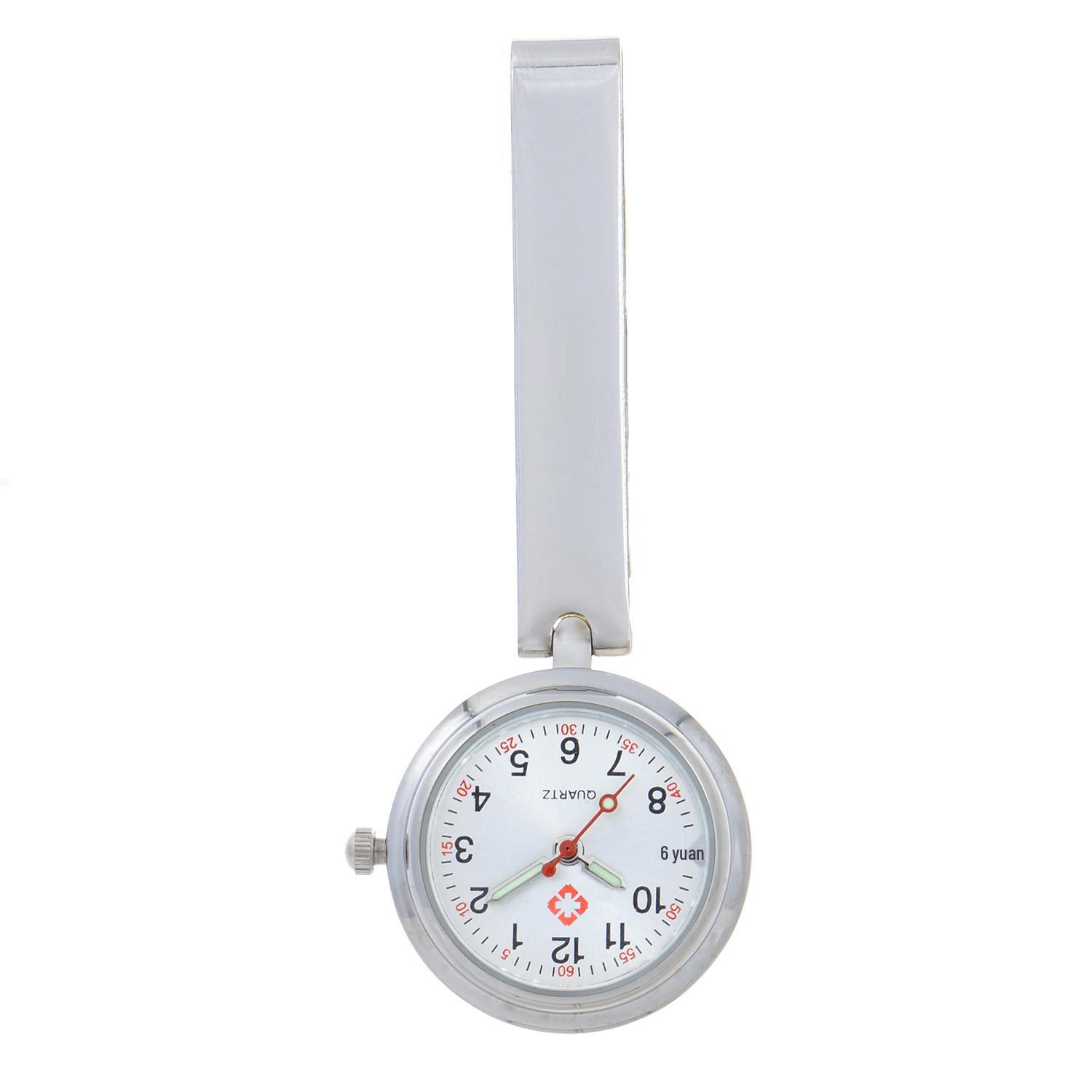 

Гравированная женская подвеска-брошь-часы для медсестры для медицинского использования