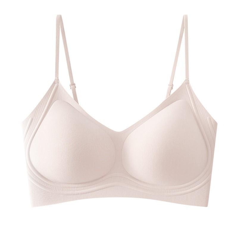 60-Count Lan Jing Modal Seamless Underwear for Women with Large Breasts: Invisible Bra with Wide Shoulders, Beautiful Back, Sports Style.