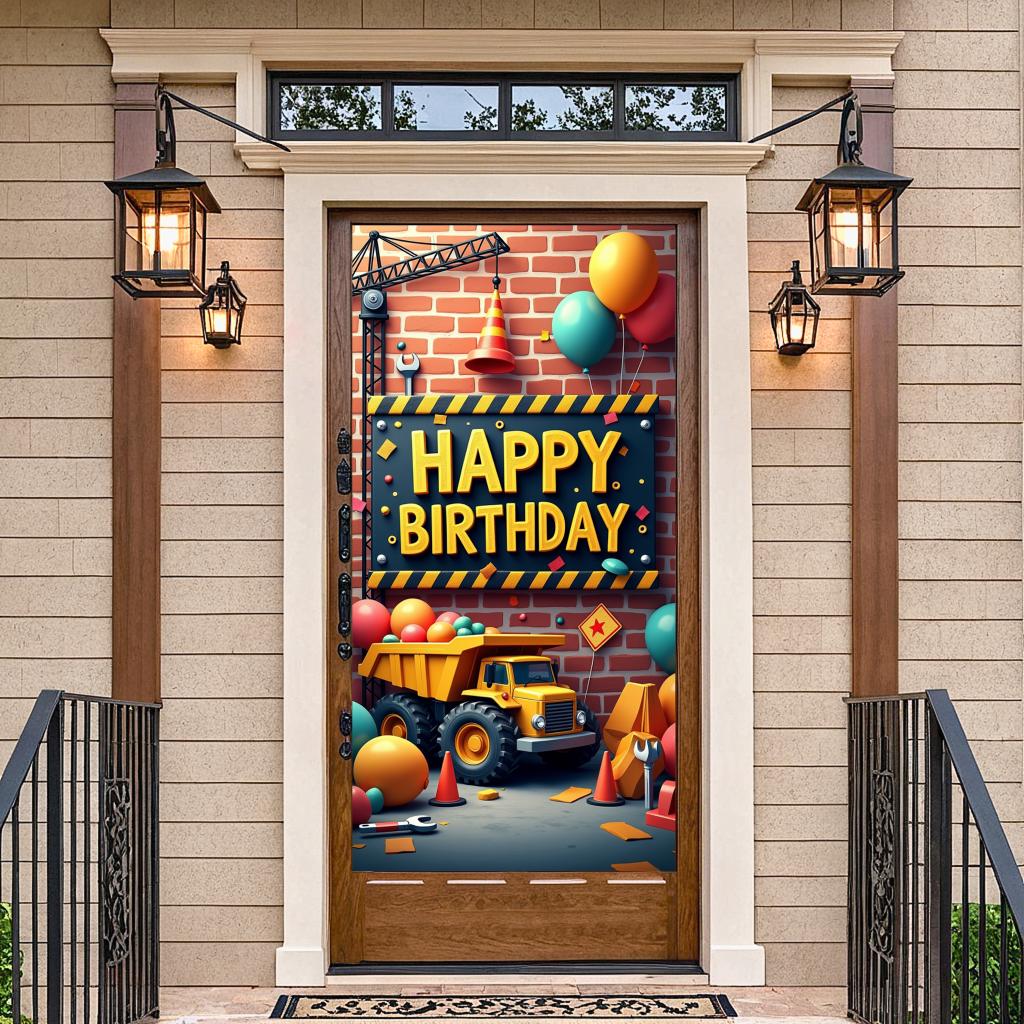 Photography Wall Banner Lightweight Background Supplie Photography Backdrop Customizable Birthday Backdrop for Celebration Event