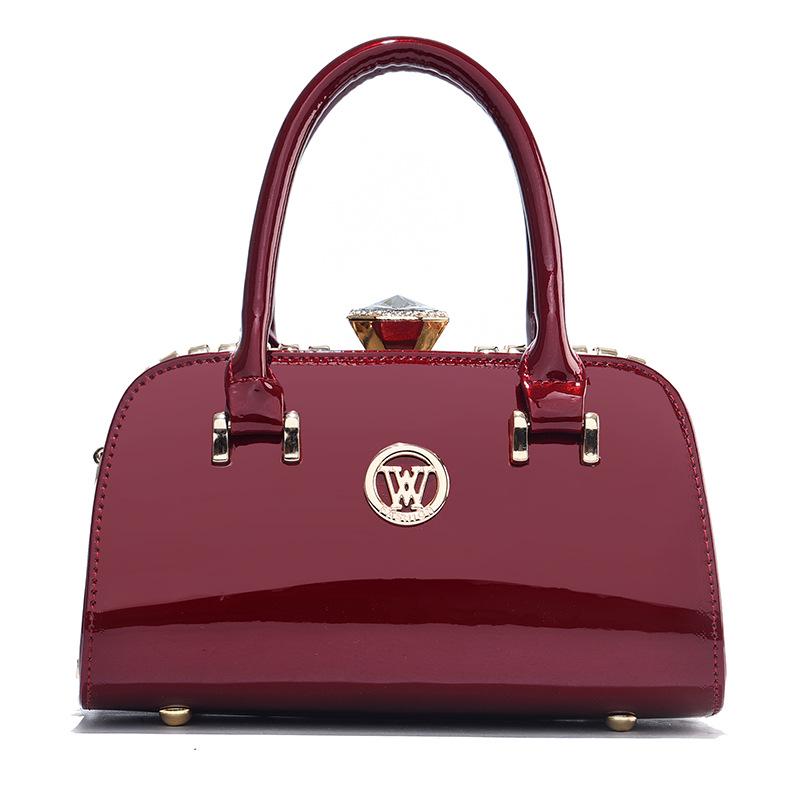 "2025 Trendy Pink Mini Women's Square Handheld Crossbody Bag"