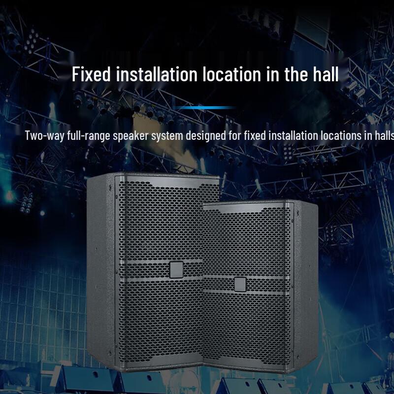 Runpu RP-HYX605 10-inch Full-Range Professional Conference Speaker (CN version)