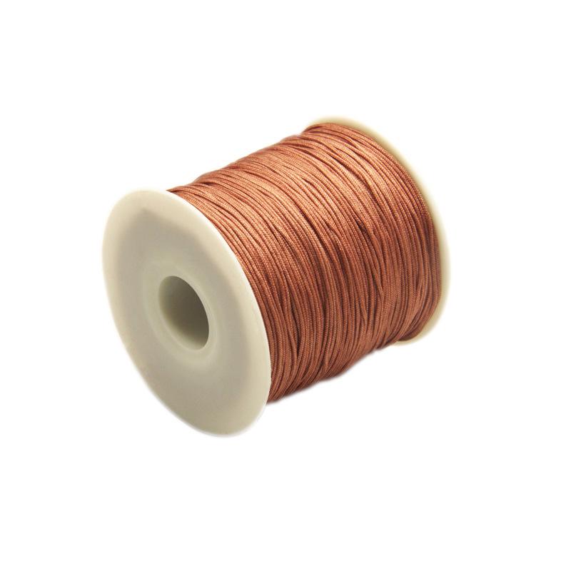 Jadefaden 0,8 mm Webkordel für DIY handgefertigten Schmuck und chinesische Knoten-Halskette