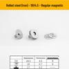 Triple Strength No-Sew Round Electroplated Magnetic Bag Buckle with Thickened Metal Pin