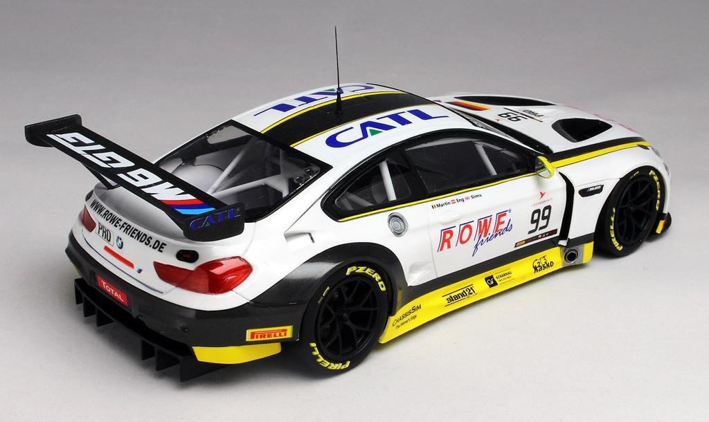 PLATZ PN24001 Racing Series BMW M6 GT3 2016 Spa 24 Hours Race Winner 1/24